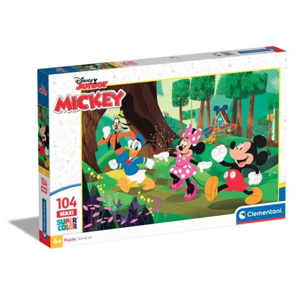 Puzzle maxi 104 pz Mickey