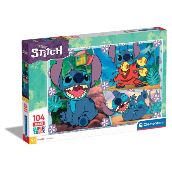 Puzzle maxi 104pz Stitch