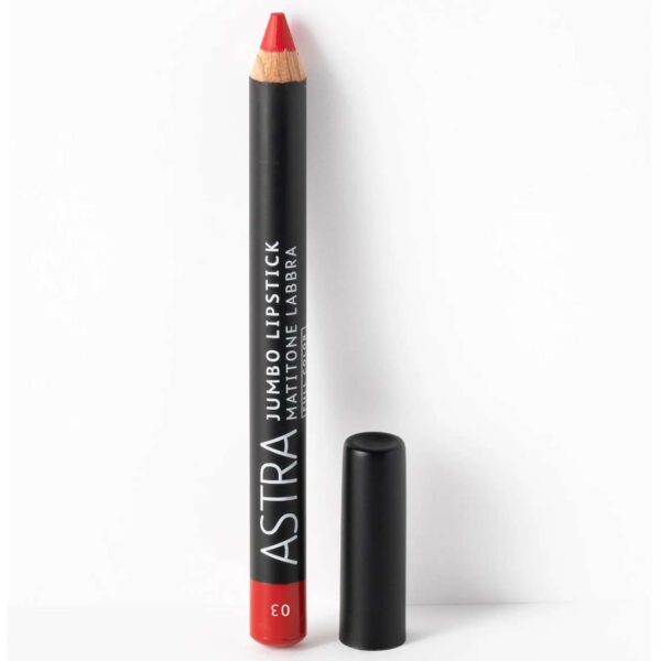 ASTRA JUMBO LIPSTICK MATITONA LABBRA RED STICK 03