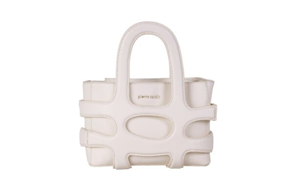 BORSA A MANO E TRACOLLA P.CARDIN BIANCO