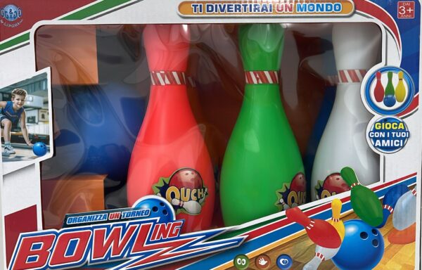 Box set bowling colorato